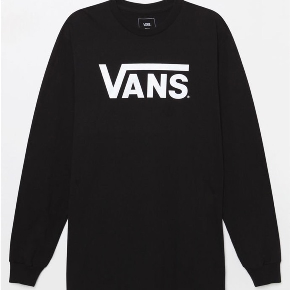 black vans sweater